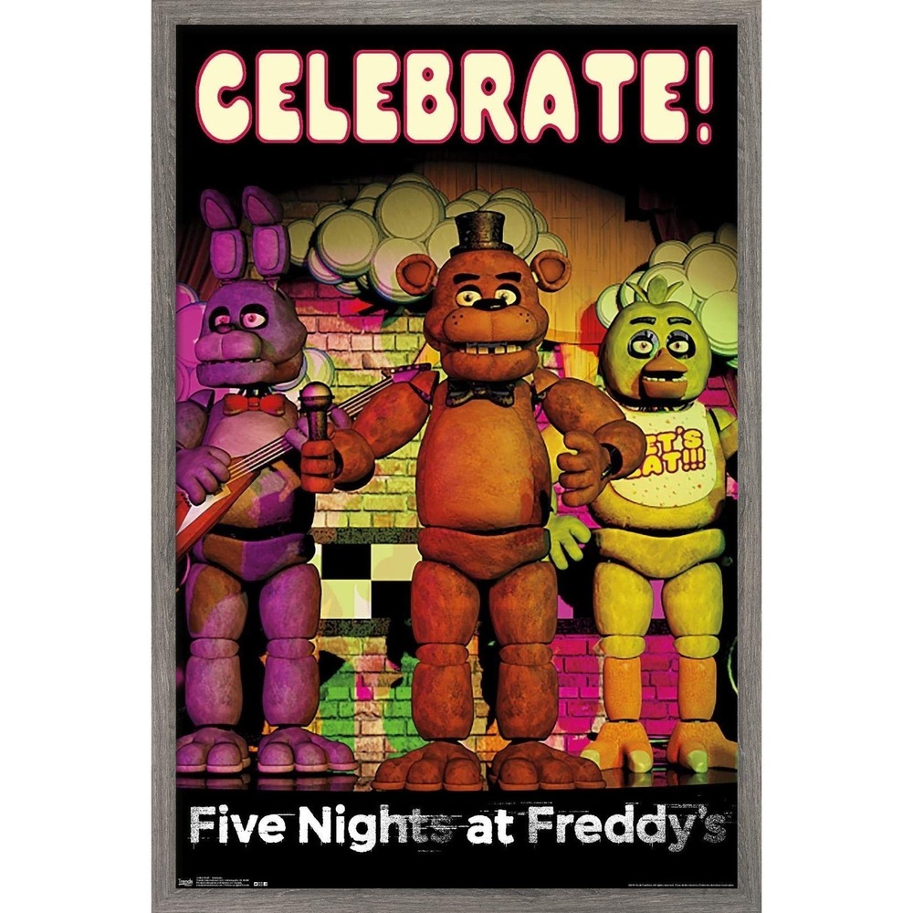Five Nights At Freddy's - Celebrate Wall Poster